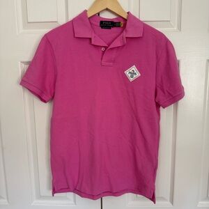 Polo Ralph Lauren Paris Olympics 2024 Pink Polo Shirt